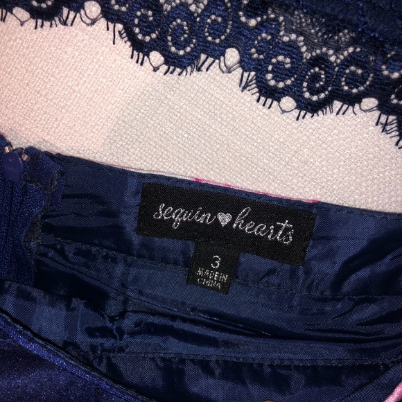 2 PC LACE FLORAL DRESS - Picture 5 of 7